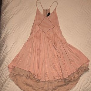 Sleeveless Light Pink Dress